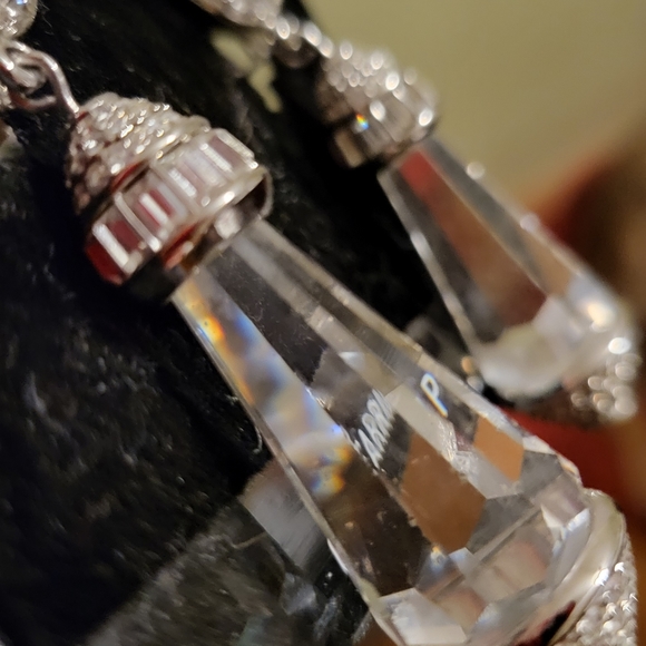 Swarovski Crystal Drop Earrings - Picture 5 of 5